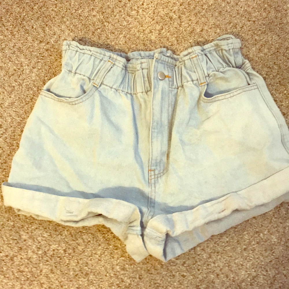 High waisted shorts